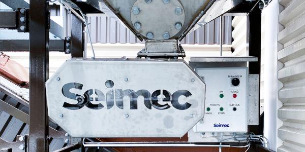 Dispensing stations/Sulphur granulate tower by Seimec Service Oy